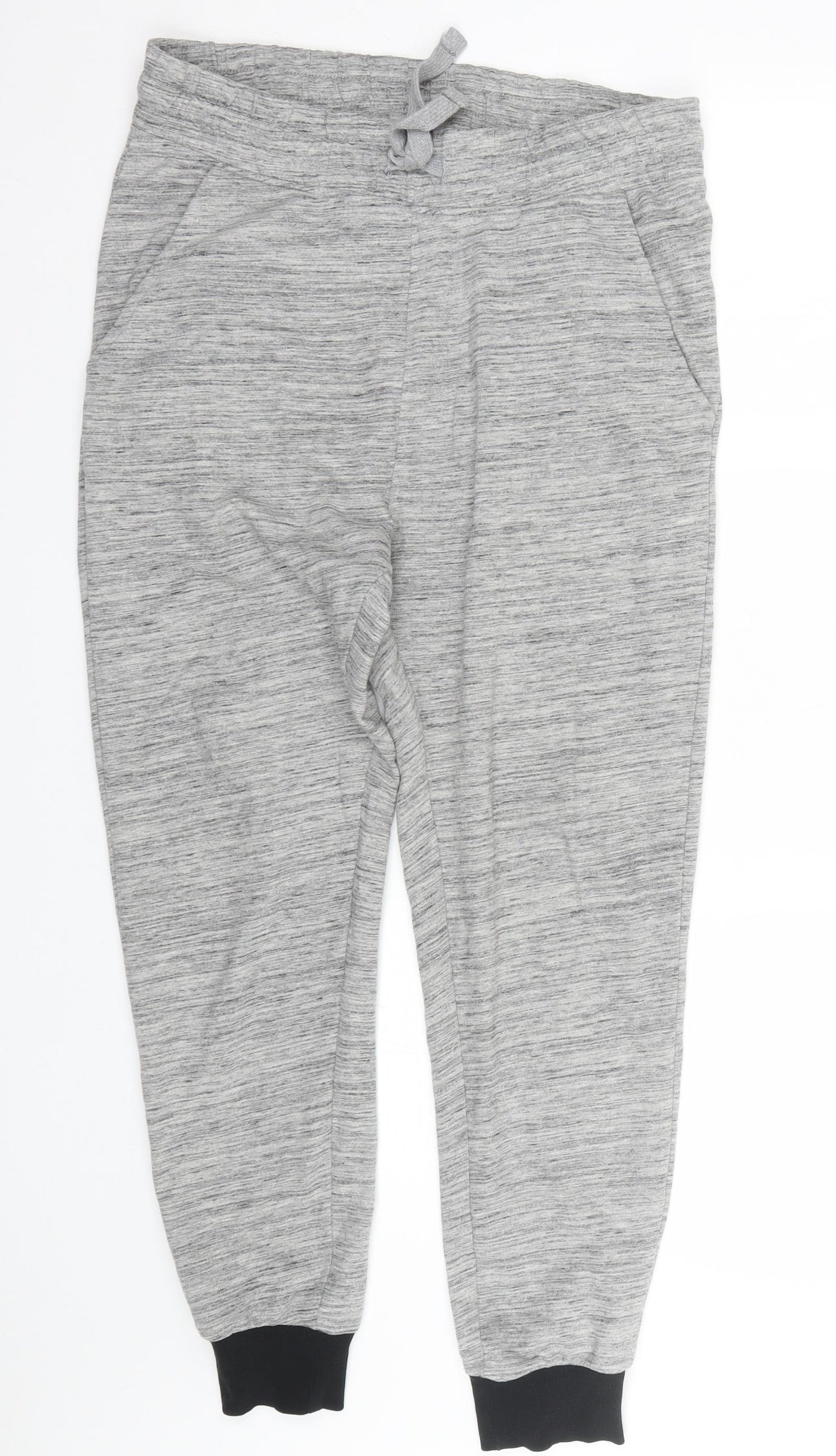 Basic Collection Mens Grey   Jogger Trousers Size M L27 in