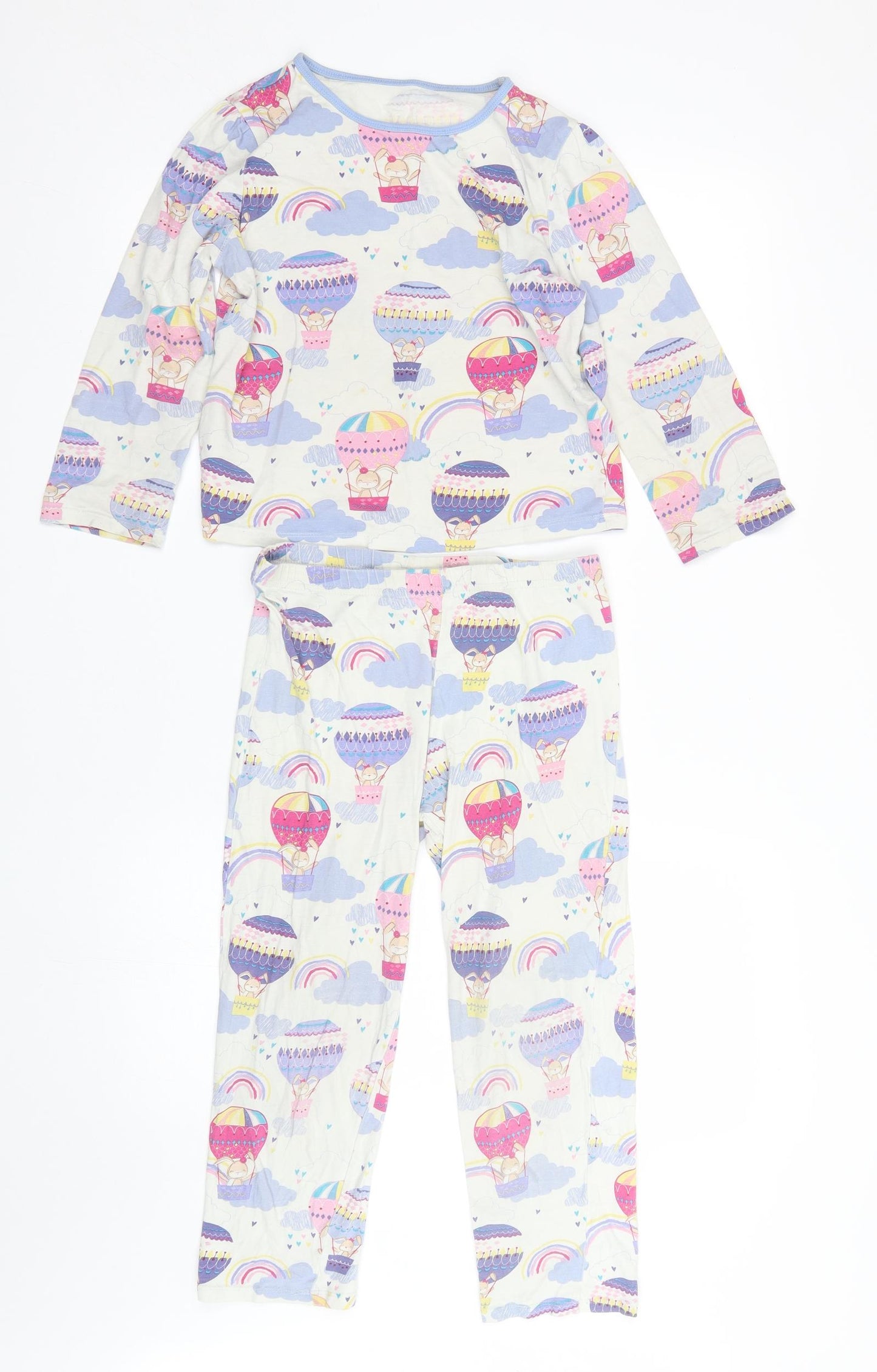 George Girls Multicoloured   Cami Pyjama Set Size 7-8 Years