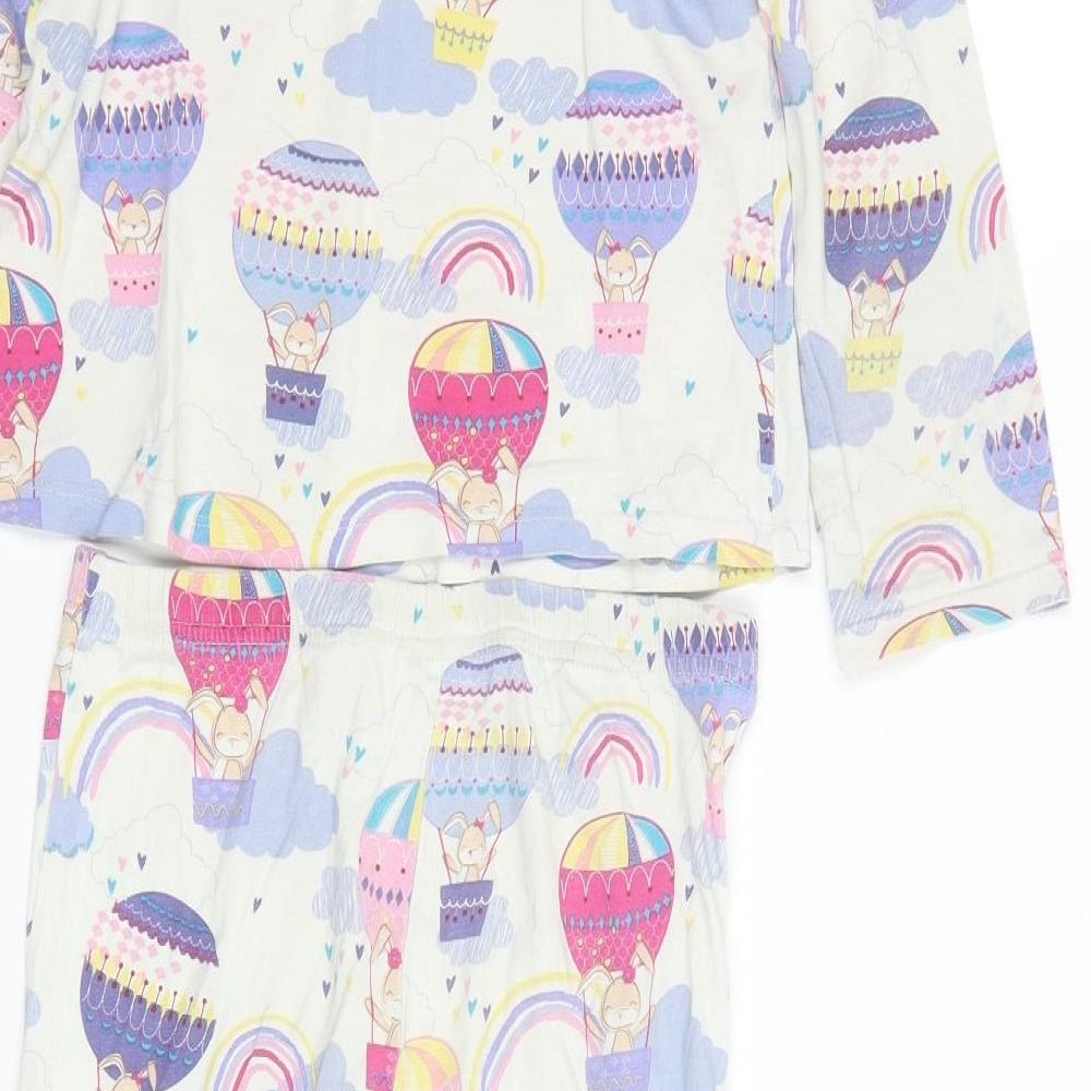 George Girls Multicoloured   Cami Pyjama Set Size 7-8 Years