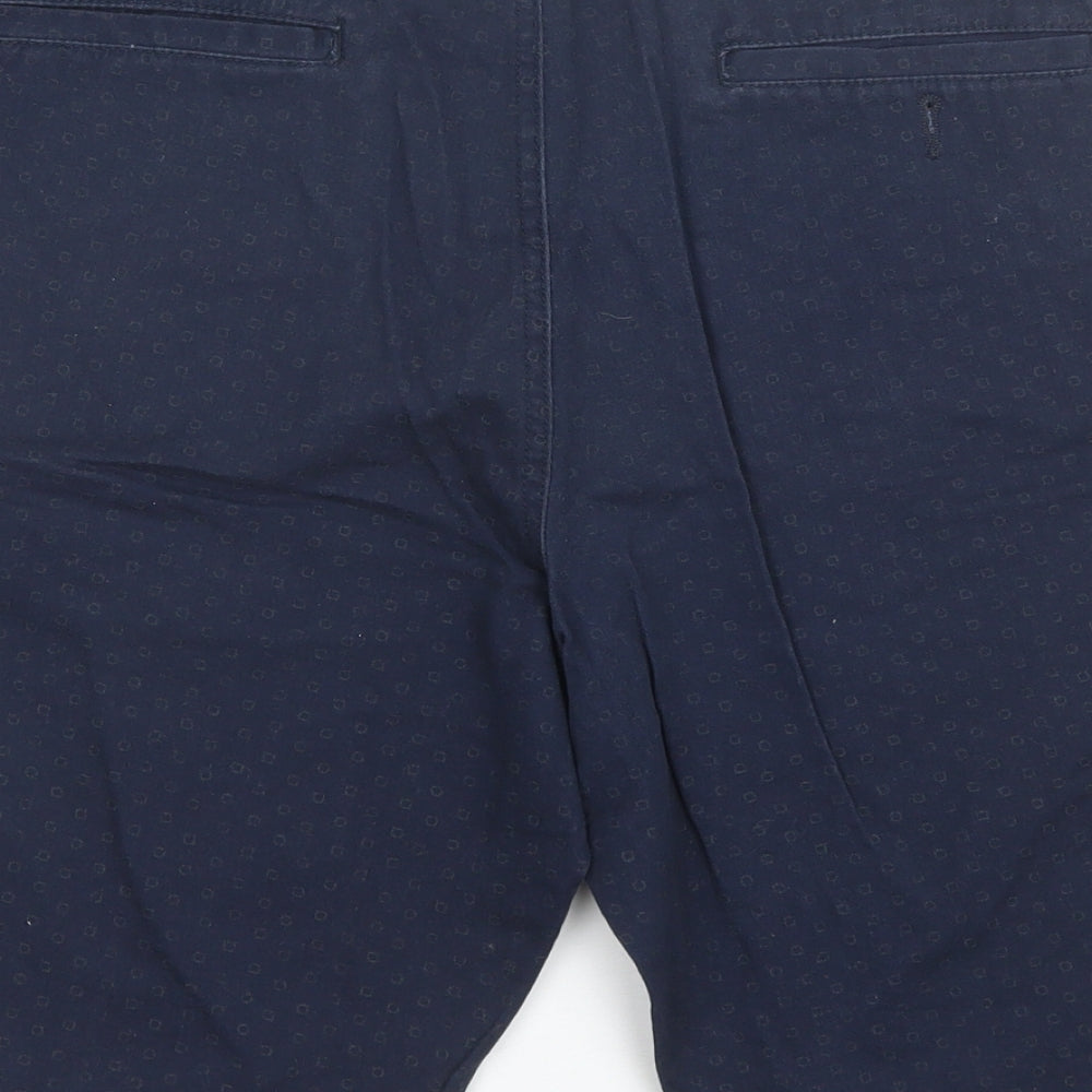 Easy Mens Blue   Chino Shorts Size 36