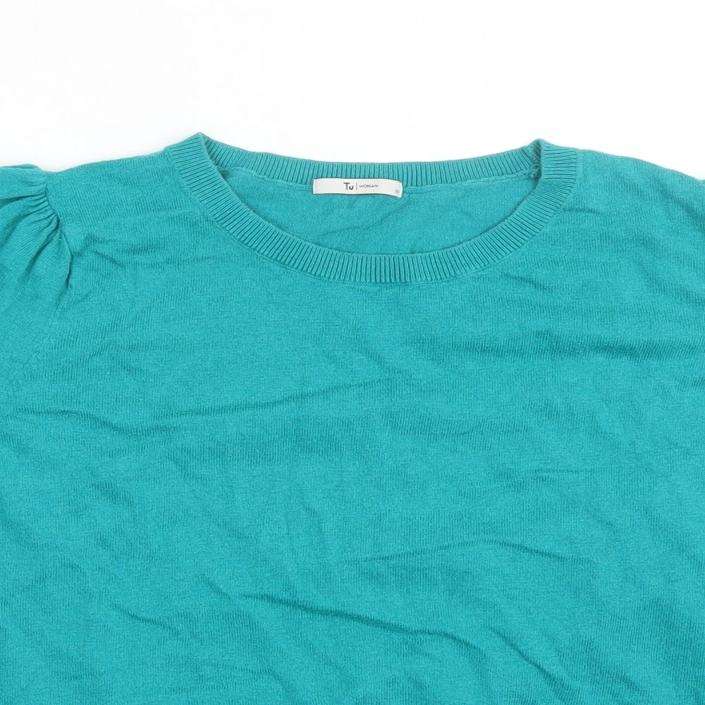 TU Womens Blue   Pullover Jumper Size 20