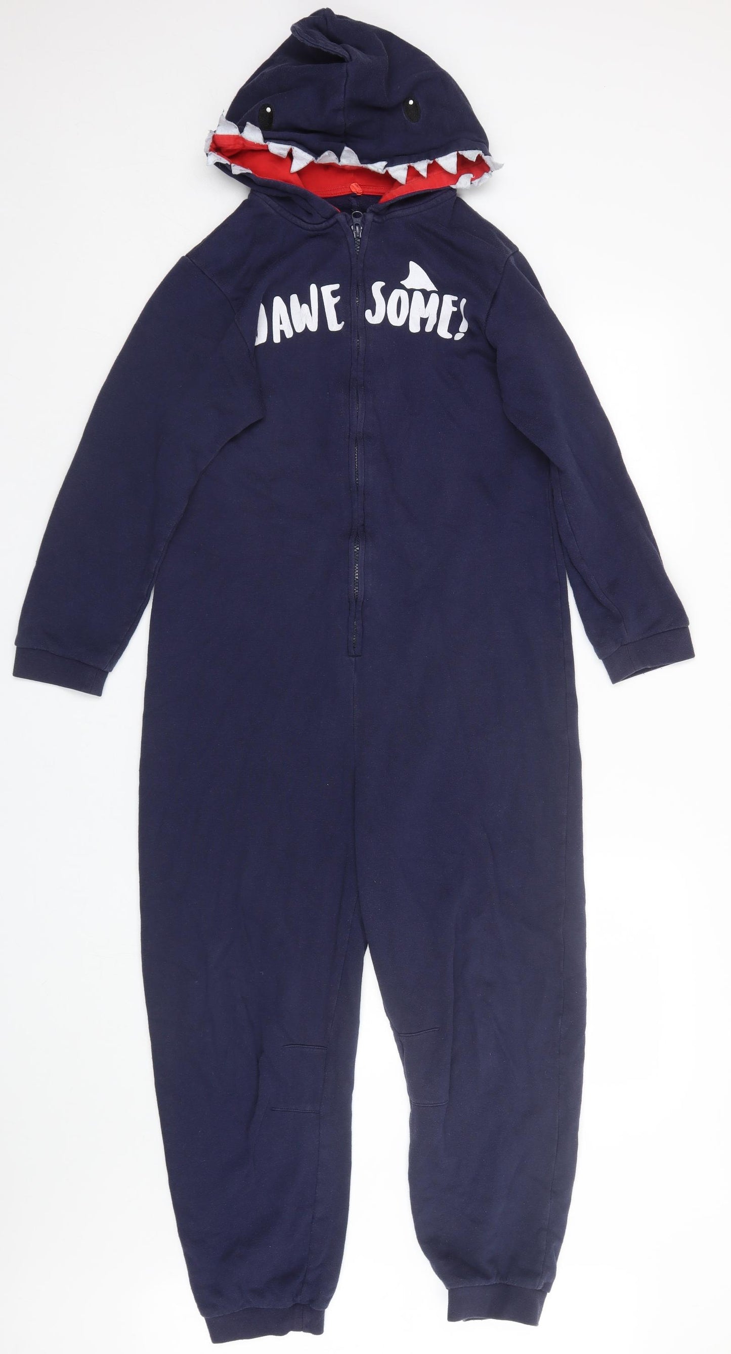 George Boys Blue    One Piece Size 12-13 Years  - Shark