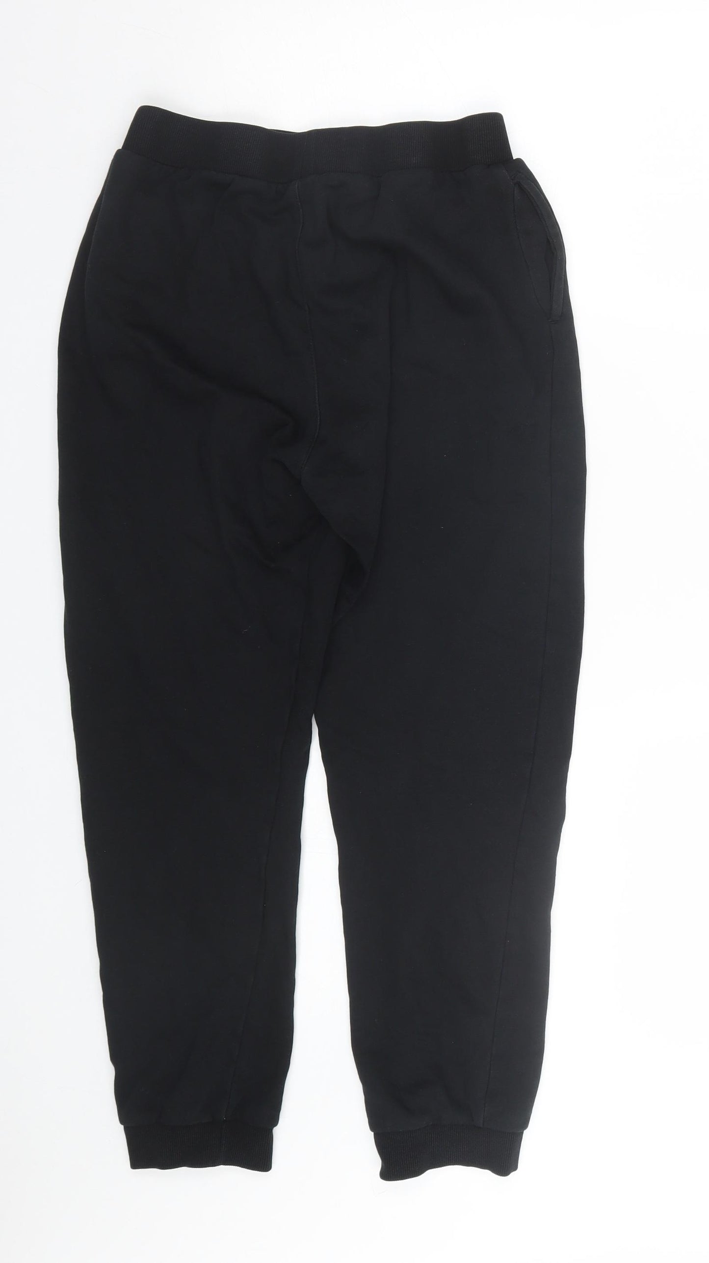 George Boys Black   Jogger Trousers Size 13-14 Years