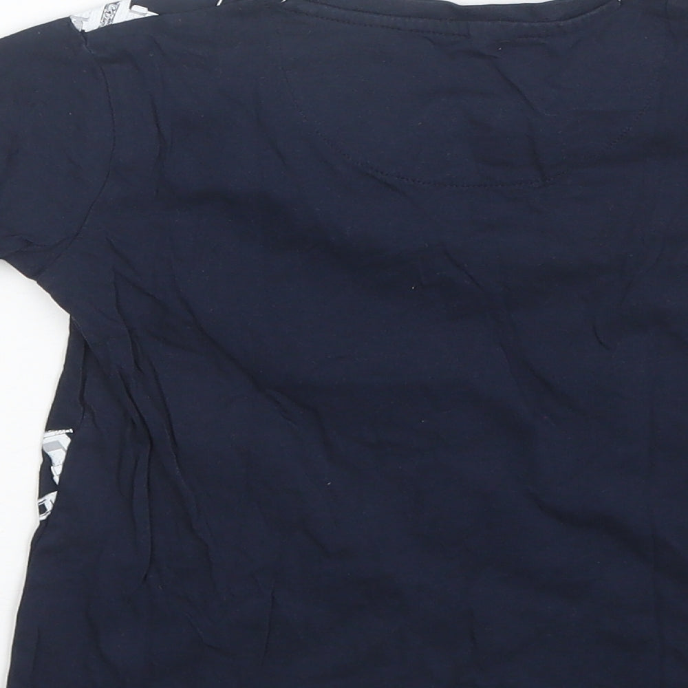 Star Wars Boys Blue   Basic T-Shirt Size 5-6 Years  - Star wars