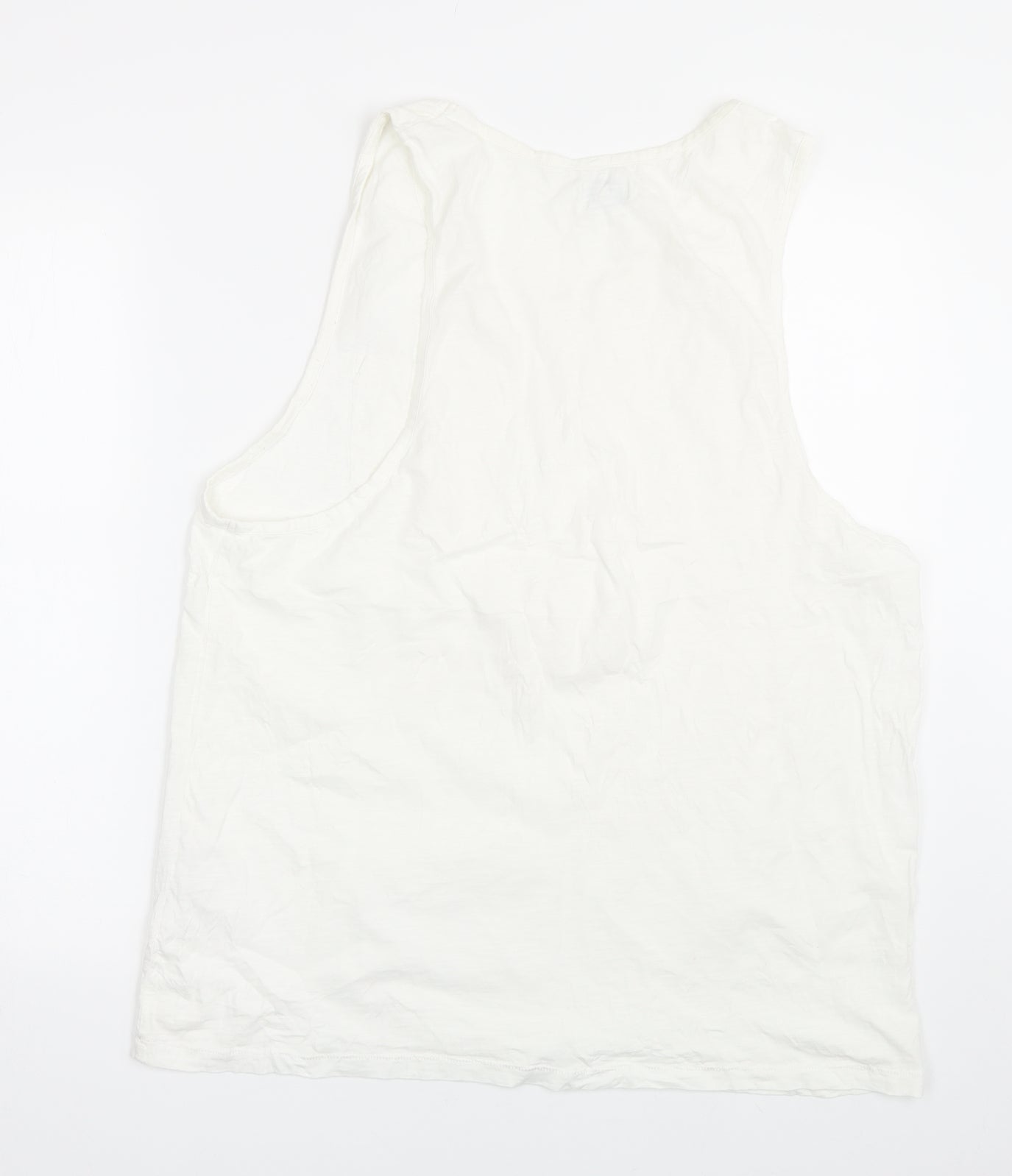 NEXT Mens White   Basic Tank Size XL