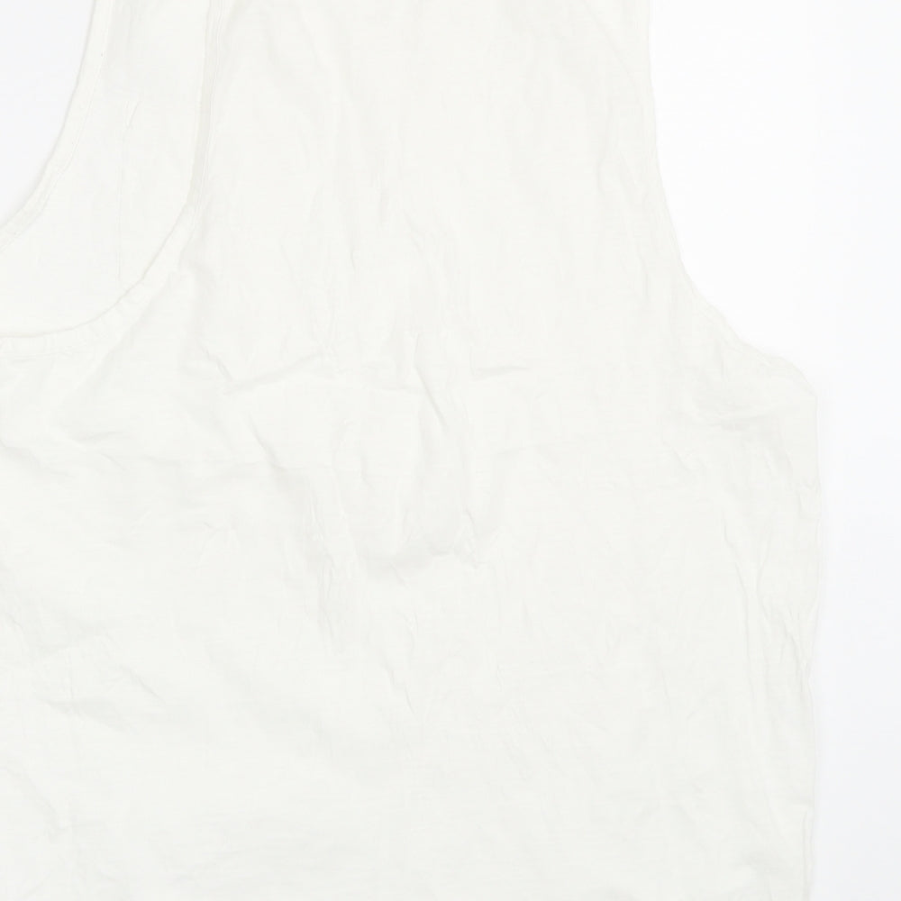 NEXT Mens White   Basic Tank Size XL