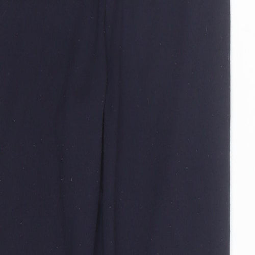 George Girls Blue   Capri Trousers Size 7-8 Years - School uniform