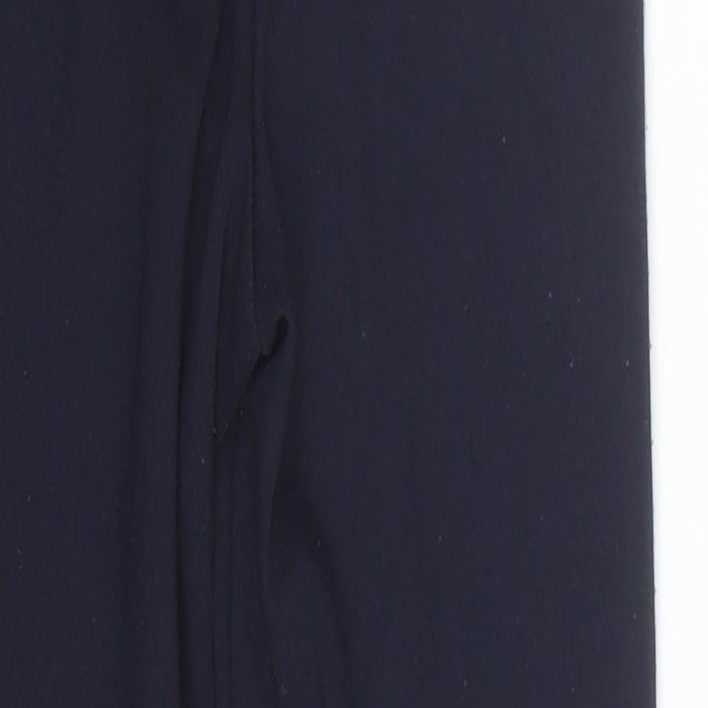 George Girls Blue   Capri Trousers Size 7-8 Years - School uniform