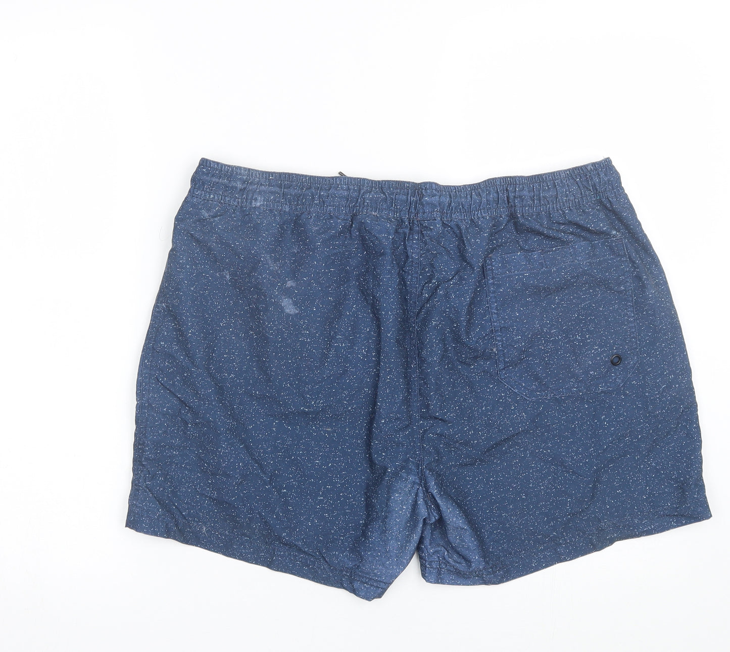 Primark Mens Blue Polka Dot  Sweat Shorts Size L