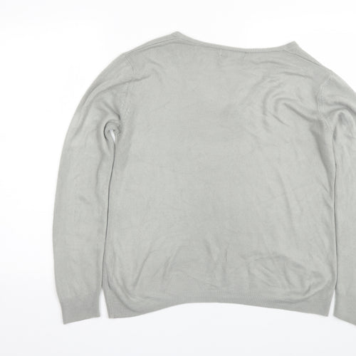 Primark Womens Grey   Pullover Jumper Size M