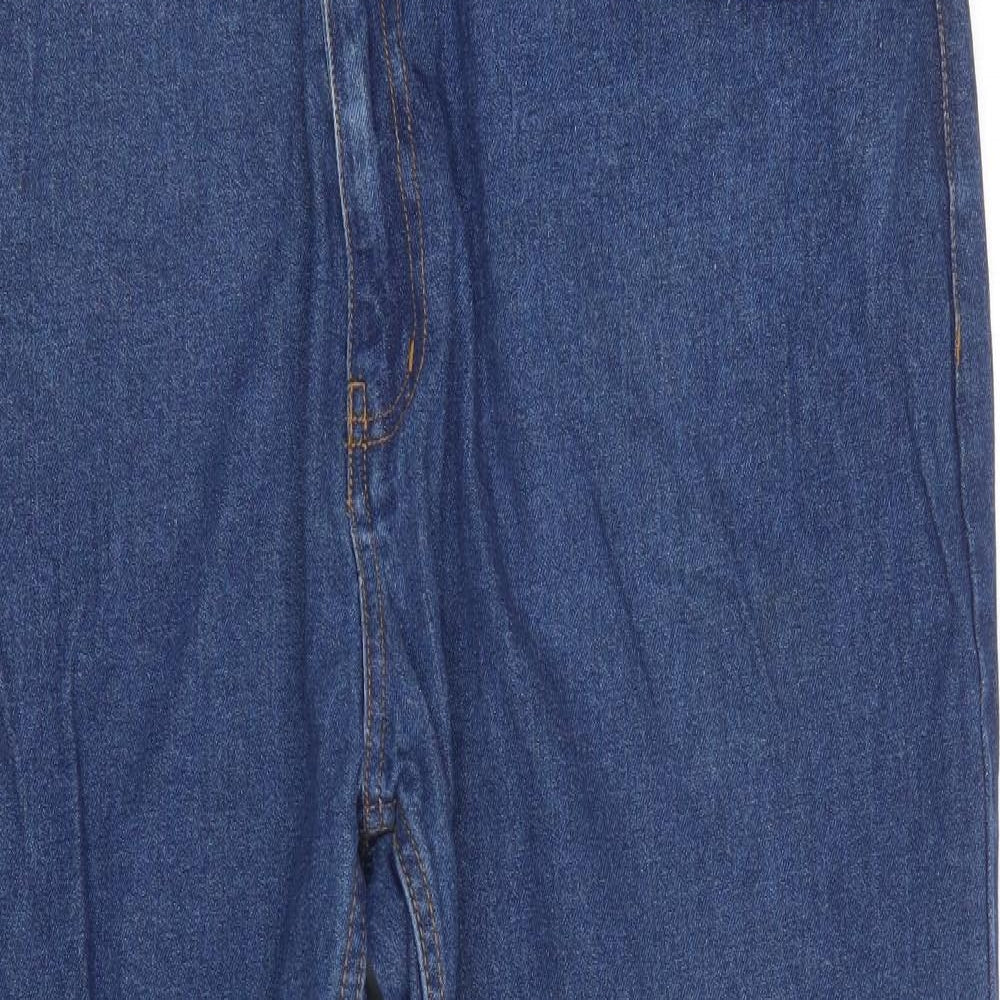 George Mens Blue  Denim Straight Jeans Size 42 L28 in