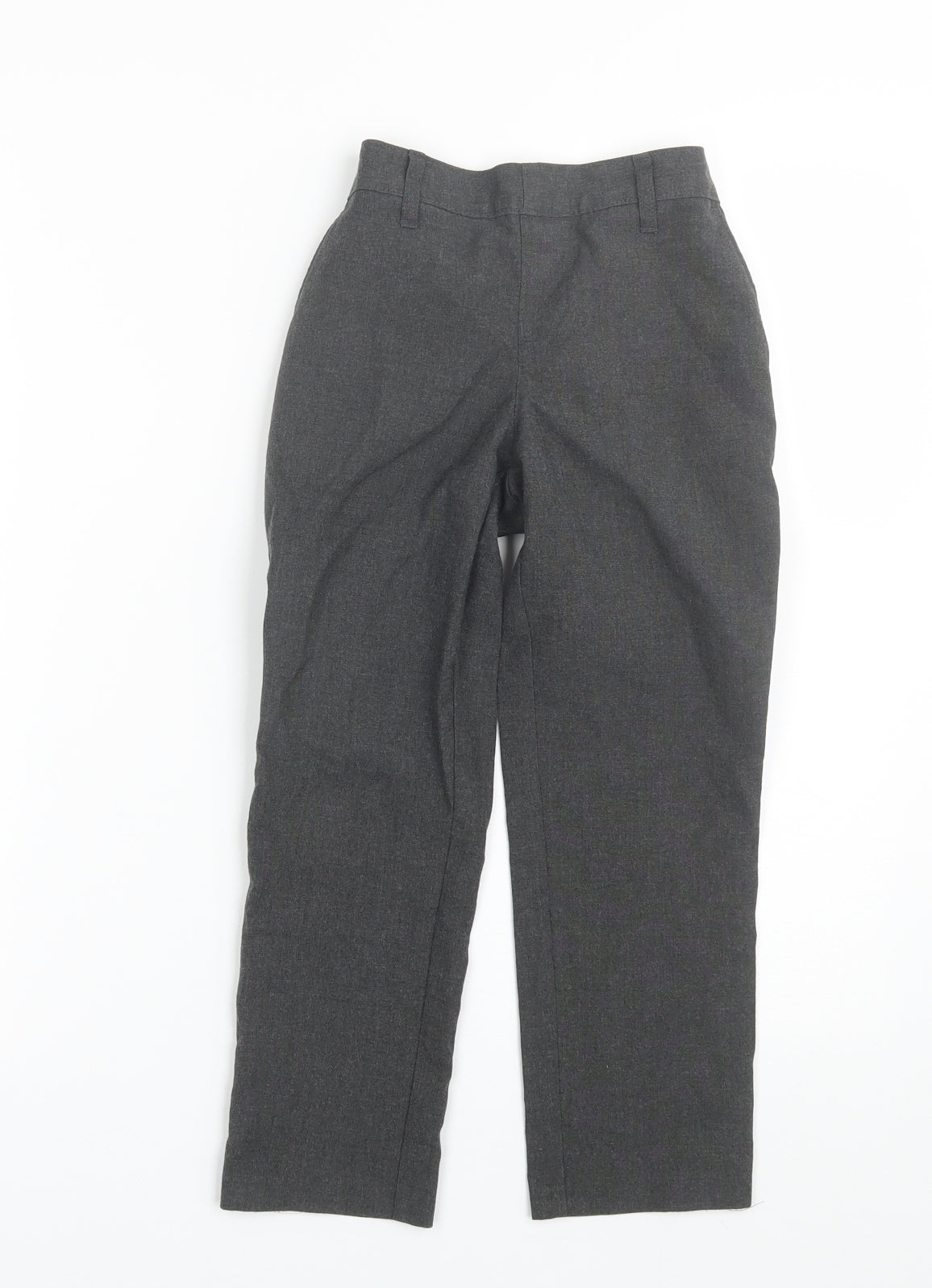 M&S Boys Grey   Dress Pants Trousers Size 5-6 Years - School uniform