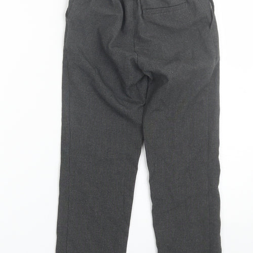 M&S Boys Grey   Dress Pants Trousers Size 5-6 Years - School uniform