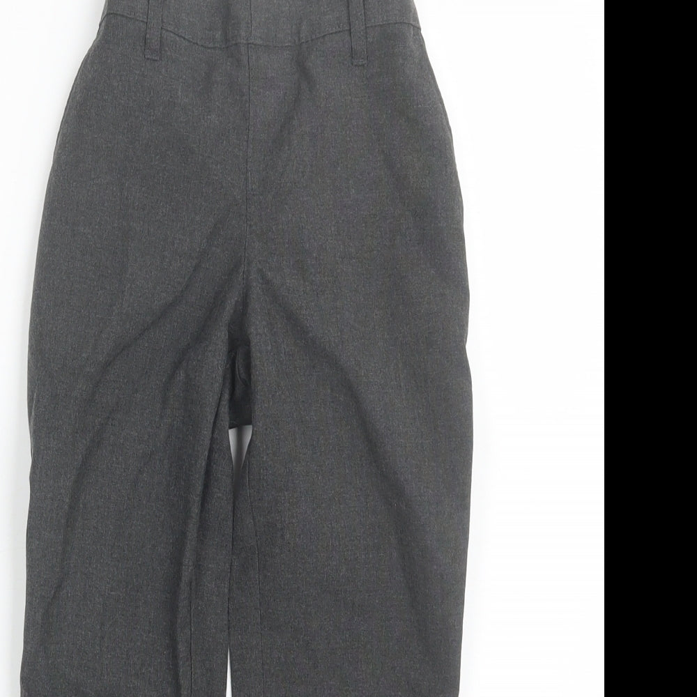 M&S Boys Grey   Dress Pants Trousers Size 5-6 Years - School uniform