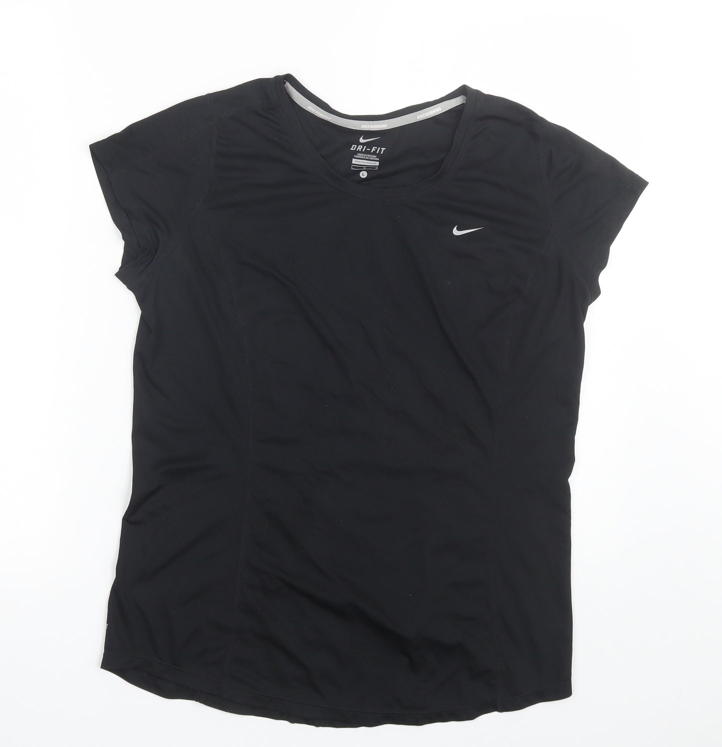 Nike Womens Black   Basic T-Shirt Size L