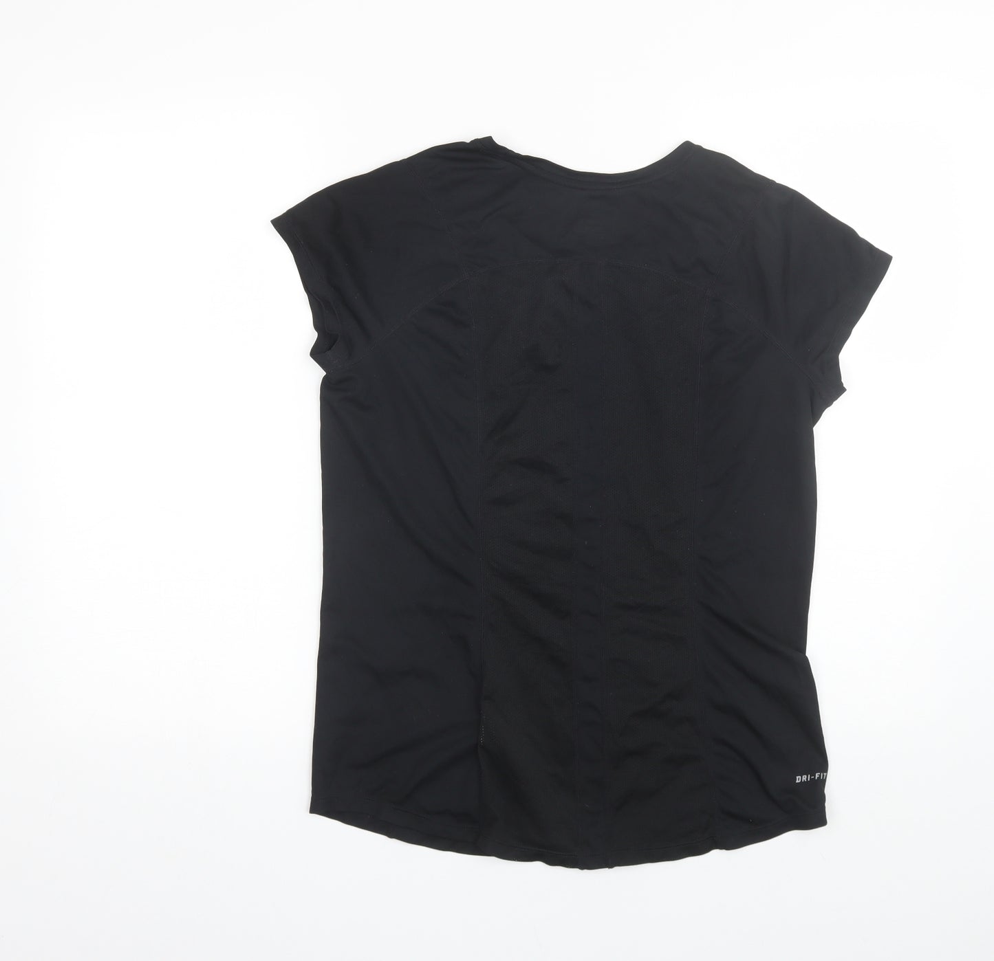 Nike Womens Black   Basic T-Shirt Size L