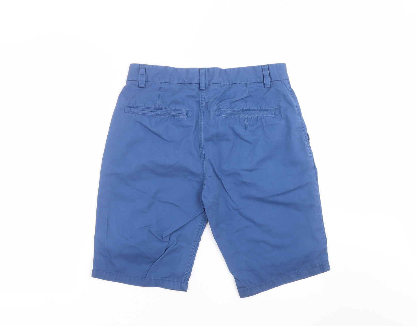 NEXT Mens Blue   Chino Shorts Size 30 in