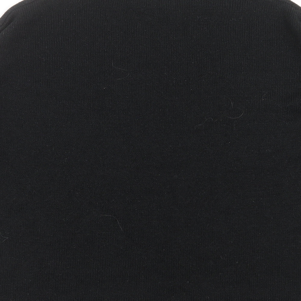 Divided by H&M Womens Black  Knit Pullover Jumper Size M  - side splits