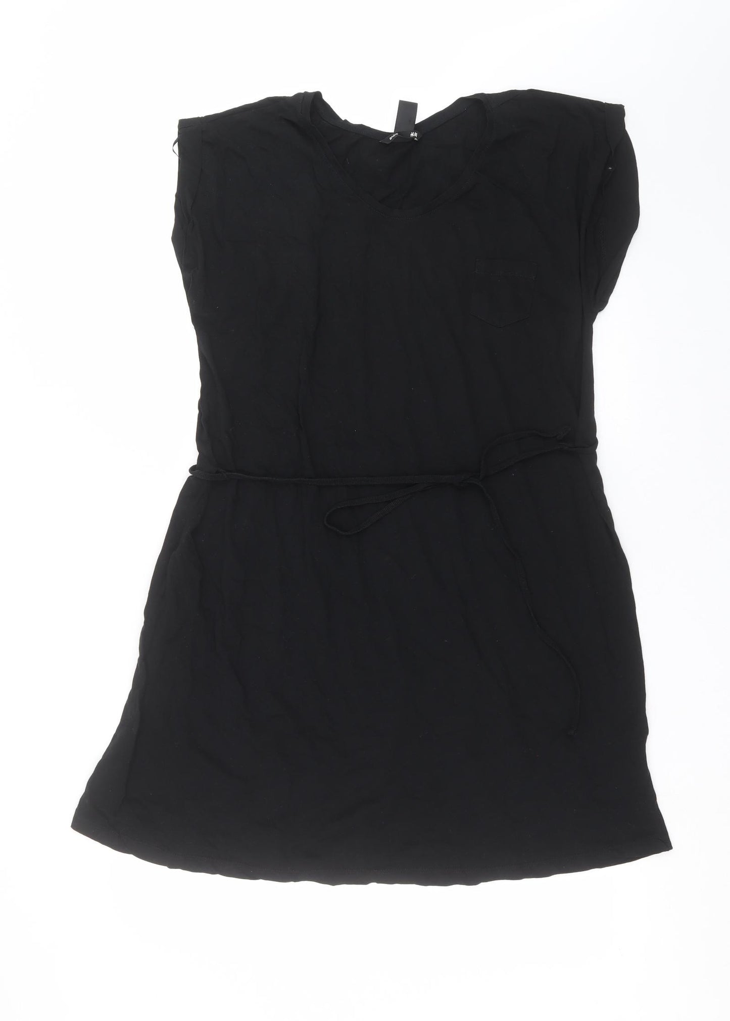 H&M Womens Black   T-Shirt Dress  Size M