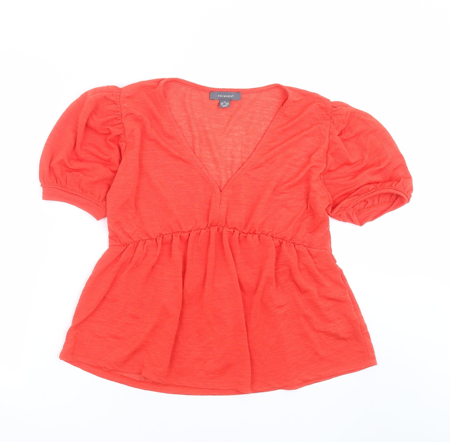 Primark Womens Red   Basic Blouse Size M