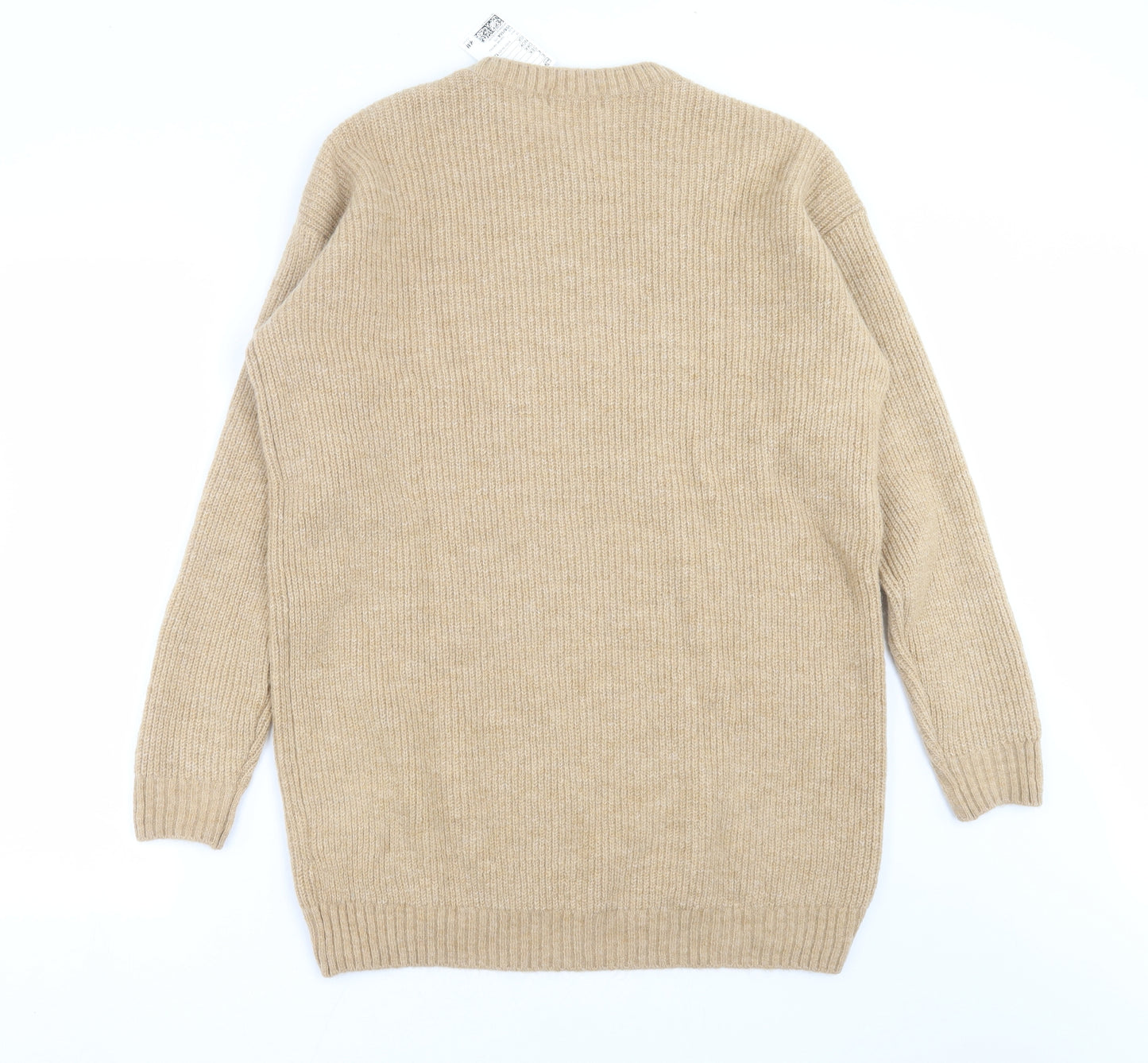 H&M Girls Beige  Knit Jumper Dress  Size 12-13 Years