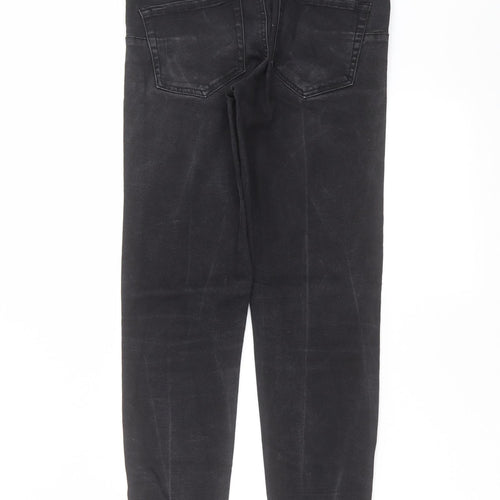 Primark Womens Grey  Denim Skinny Jeans Size 10 L27 in