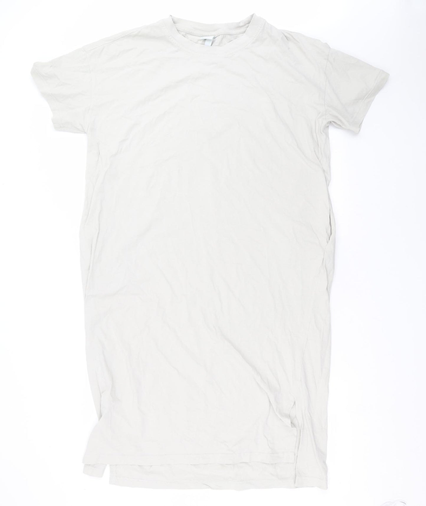 H&M Womens Grey   T-Shirt Dress  Size M