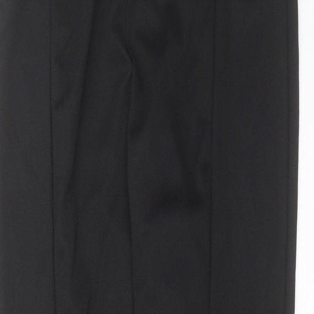 PRETTYLITTLETHING Womens Black   Trousers  Size 16 L30 in