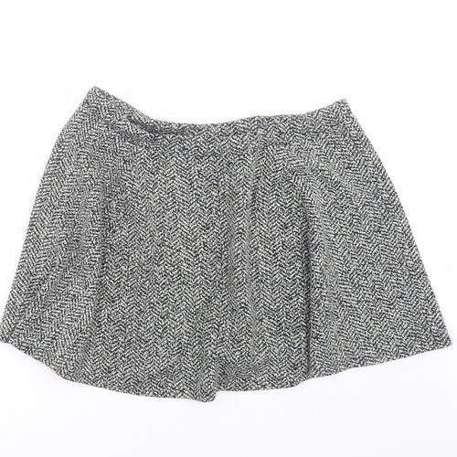 River Island Womens Black   Skater Skirt Size 18