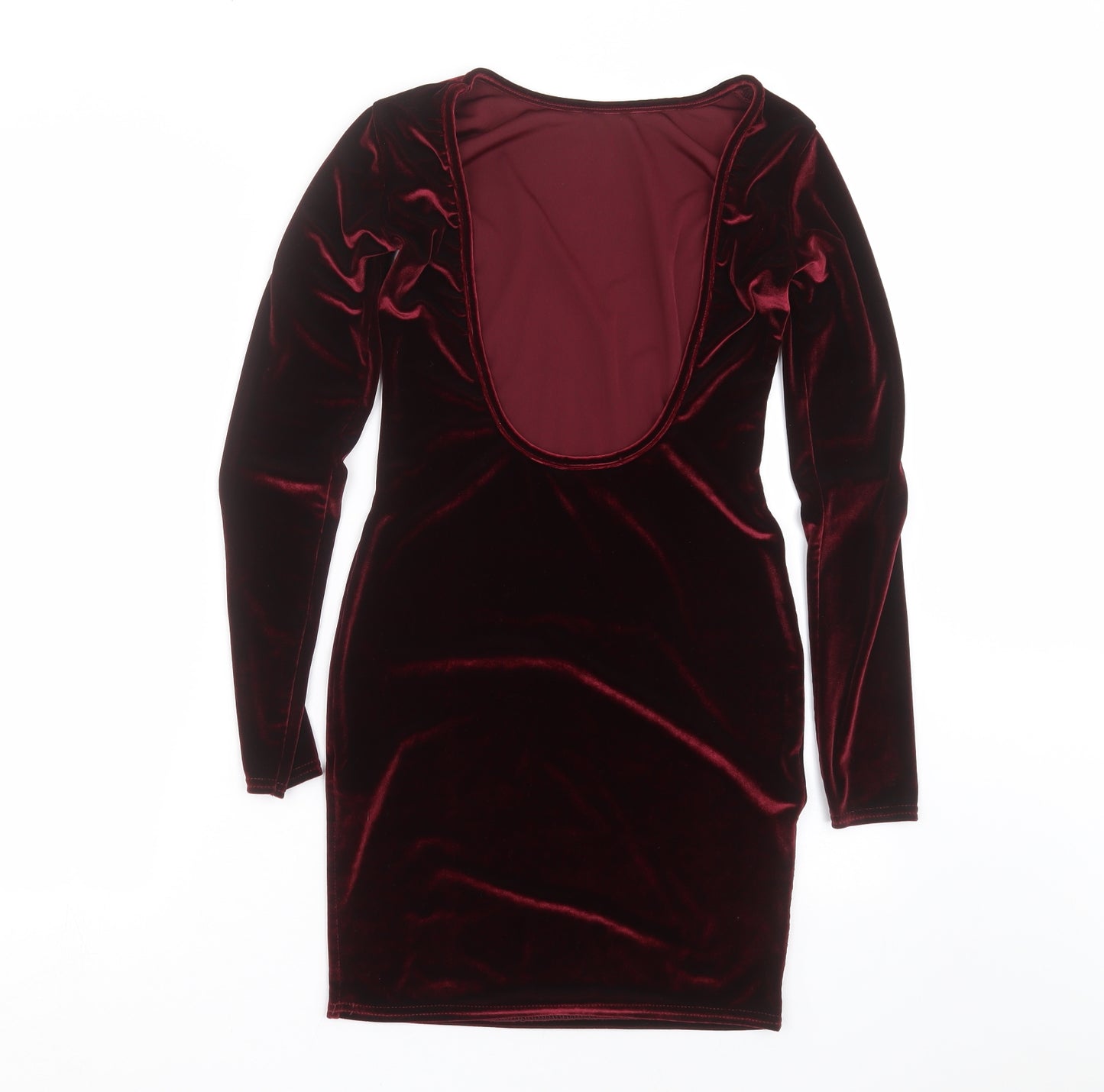 Missguided Womens Purple   Bodycon  Size 8  - low back