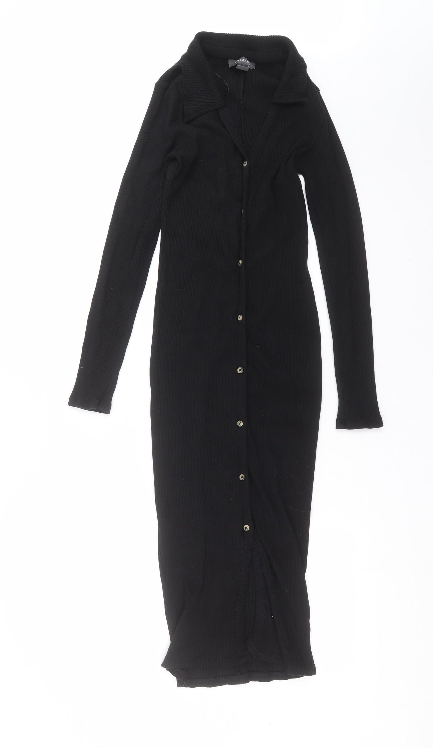 Primark Womens Black   Pencil Dress  Size 10