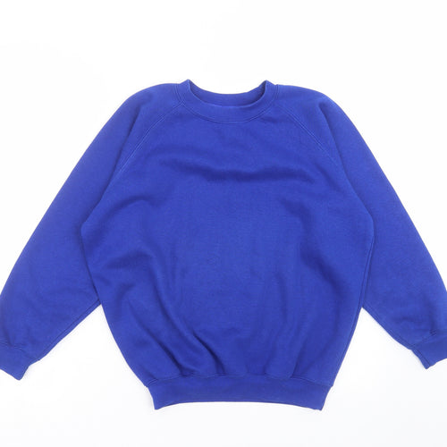 westex Girls Blue   Pullover Sweatshirt Size 12-13 Years  - school