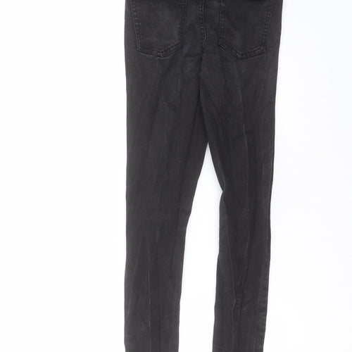 DENIM 365 Girls Black  Denim Skinny Jeans Size 12-13 Years - distressed