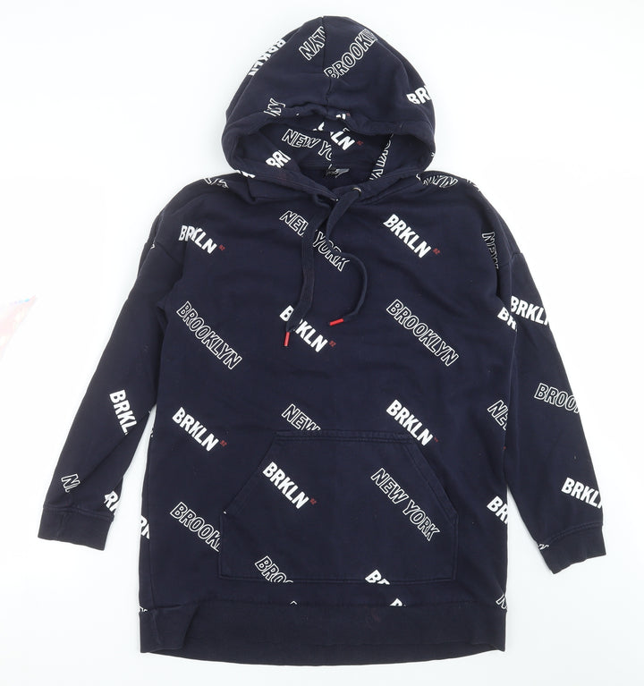 Divided by H&M Womens Blue Pullover Hoodie Size M - BRKLN