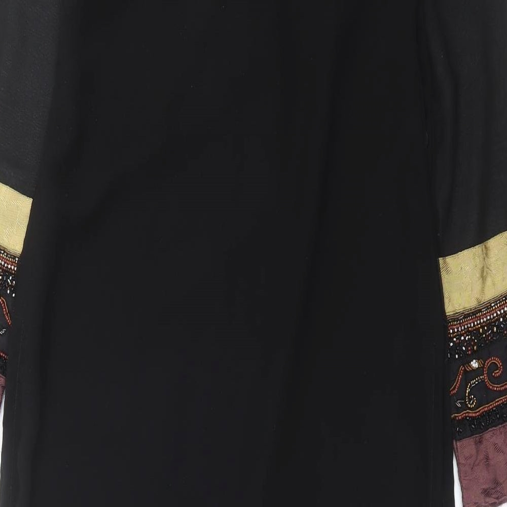 suits me Womens Black   Shift  Size XS  - beaded