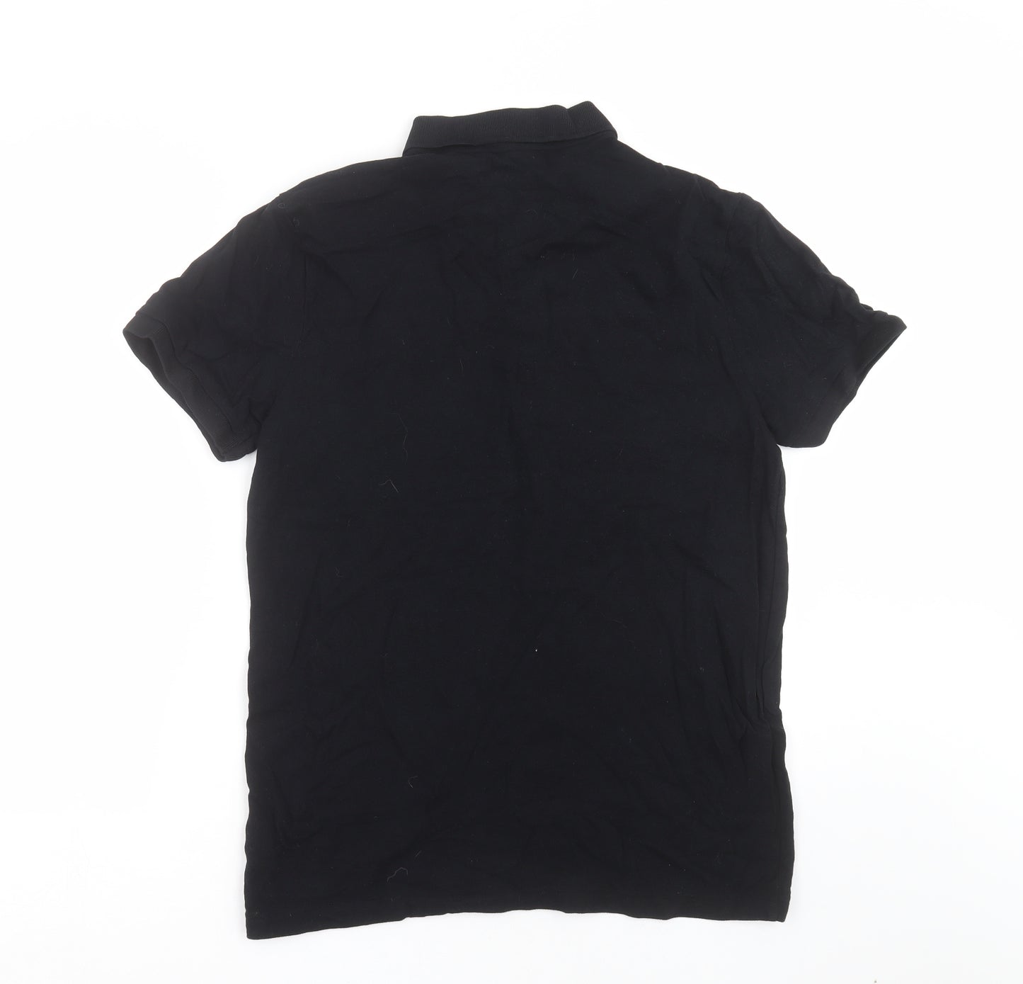 George Mens Black    Polo Size M