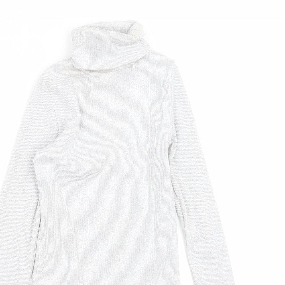 I SAW IT FIRST Womens Grey   Bodysuit One-Piece Size 8