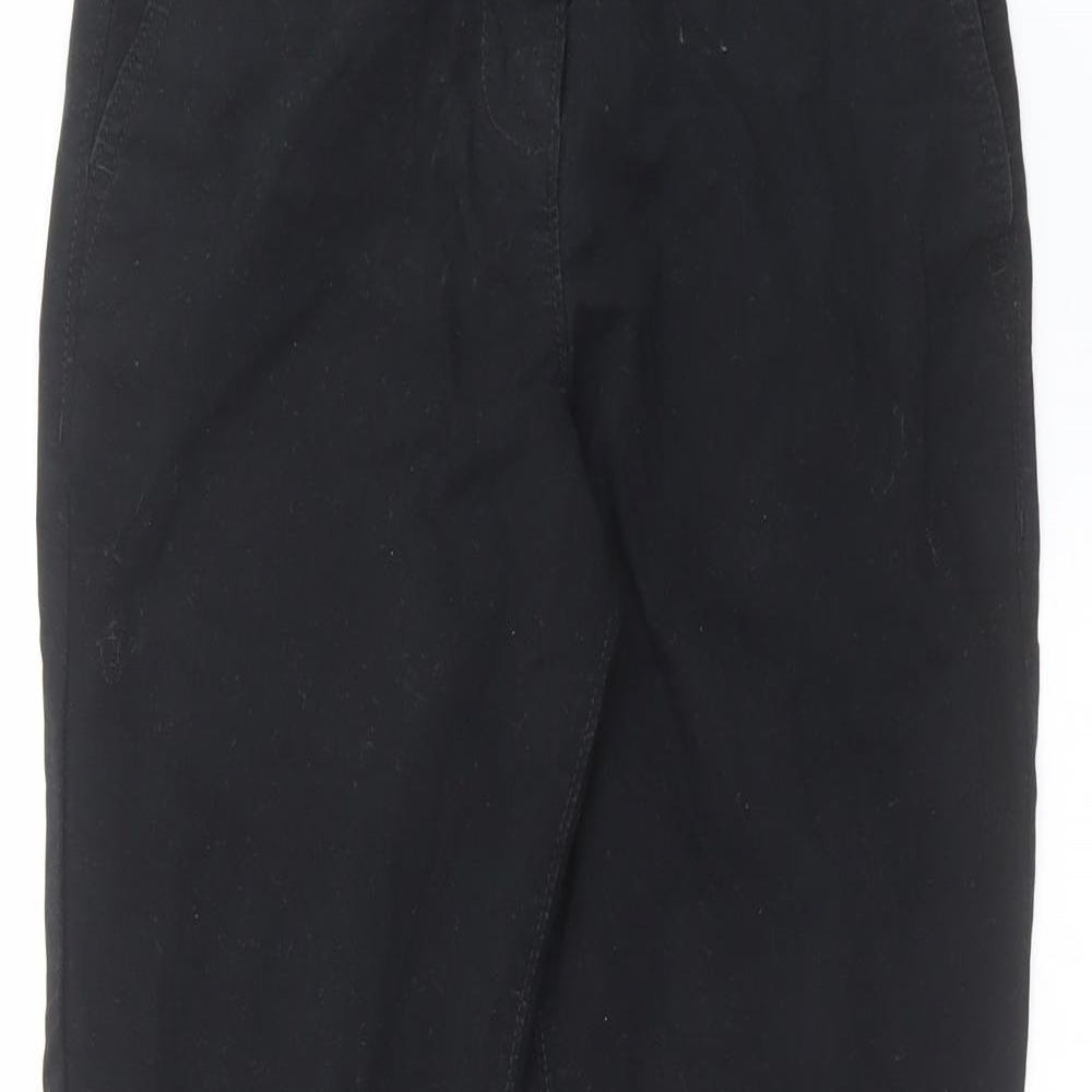 NEXT Womens Black   Trousers  Size 6 L26 in