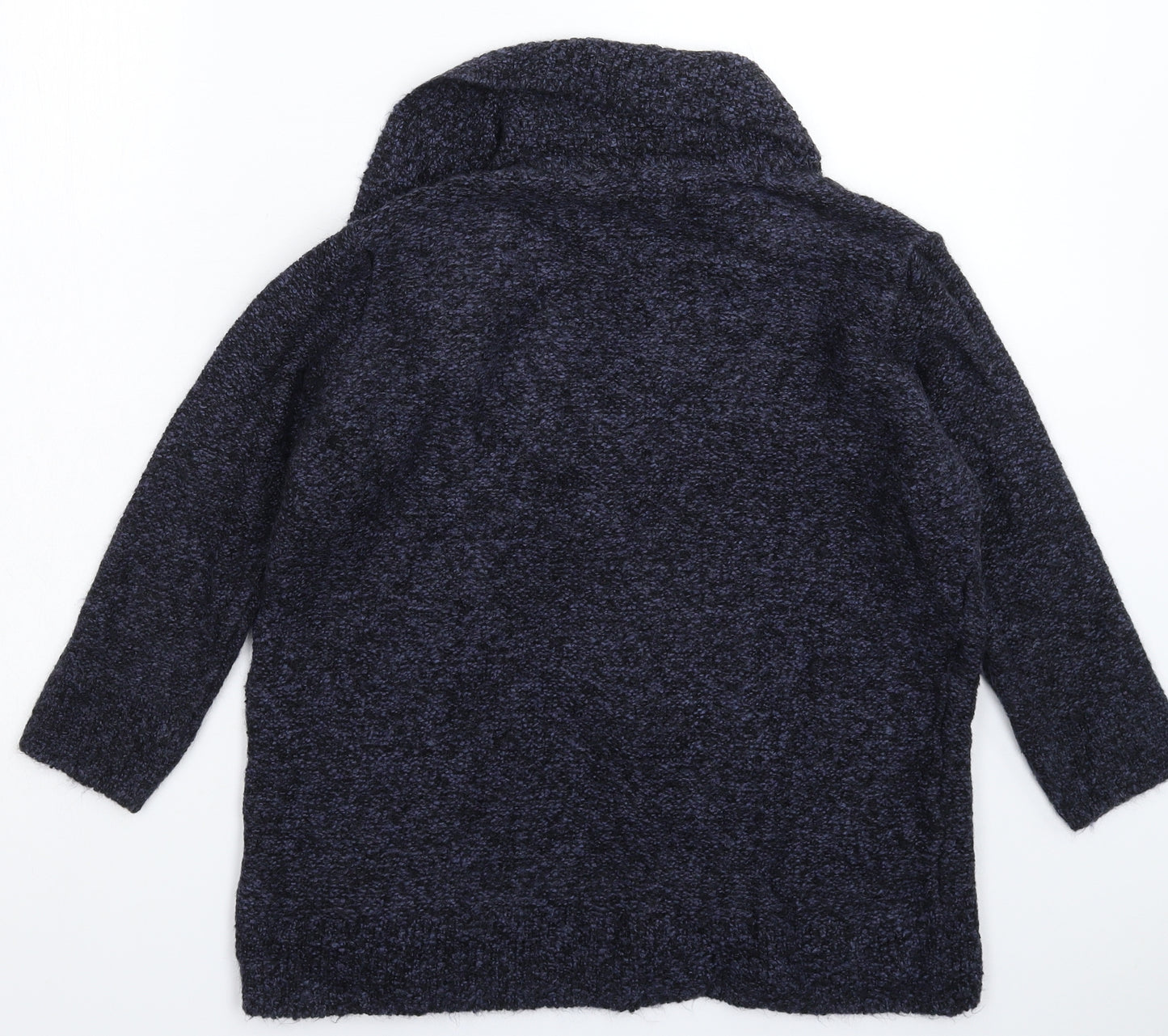 Per Una Womens Blue  Knit Cardigan Jumper Size M
