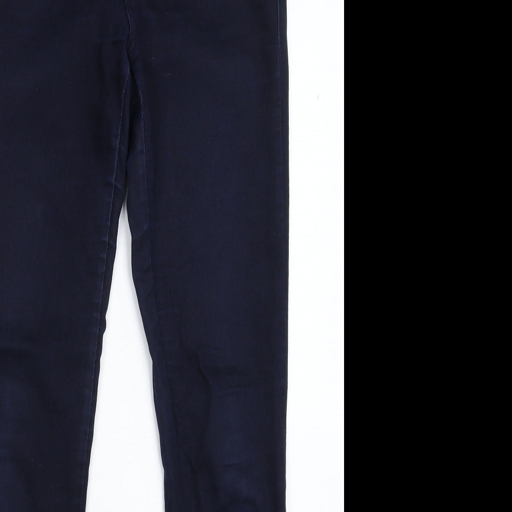Denim & Co. Womens Blue  Denim Jegging Jeans Size 10 L30 in