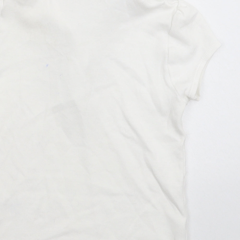 George Boys White   Basic Polo Size 6-7 Years