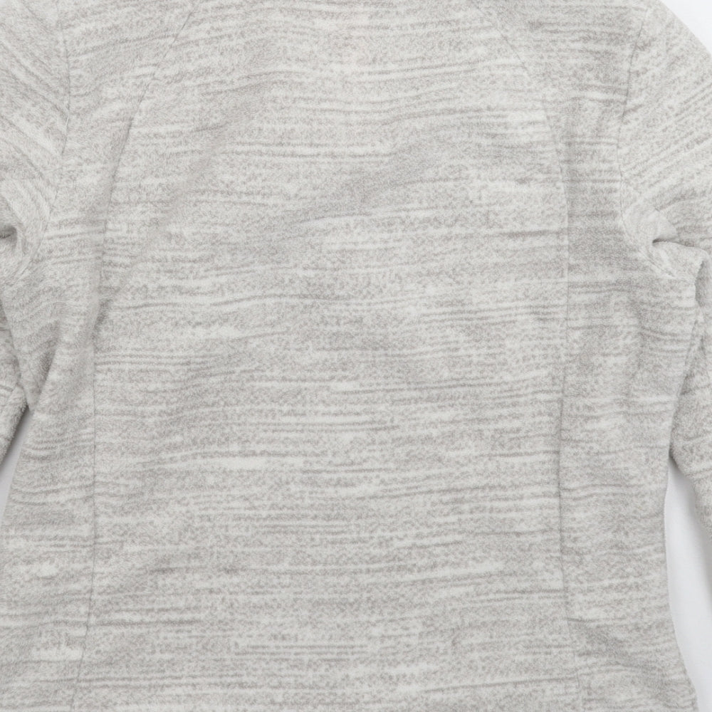 DECATHLON Womens Grey  Fleece Jacket  Size S