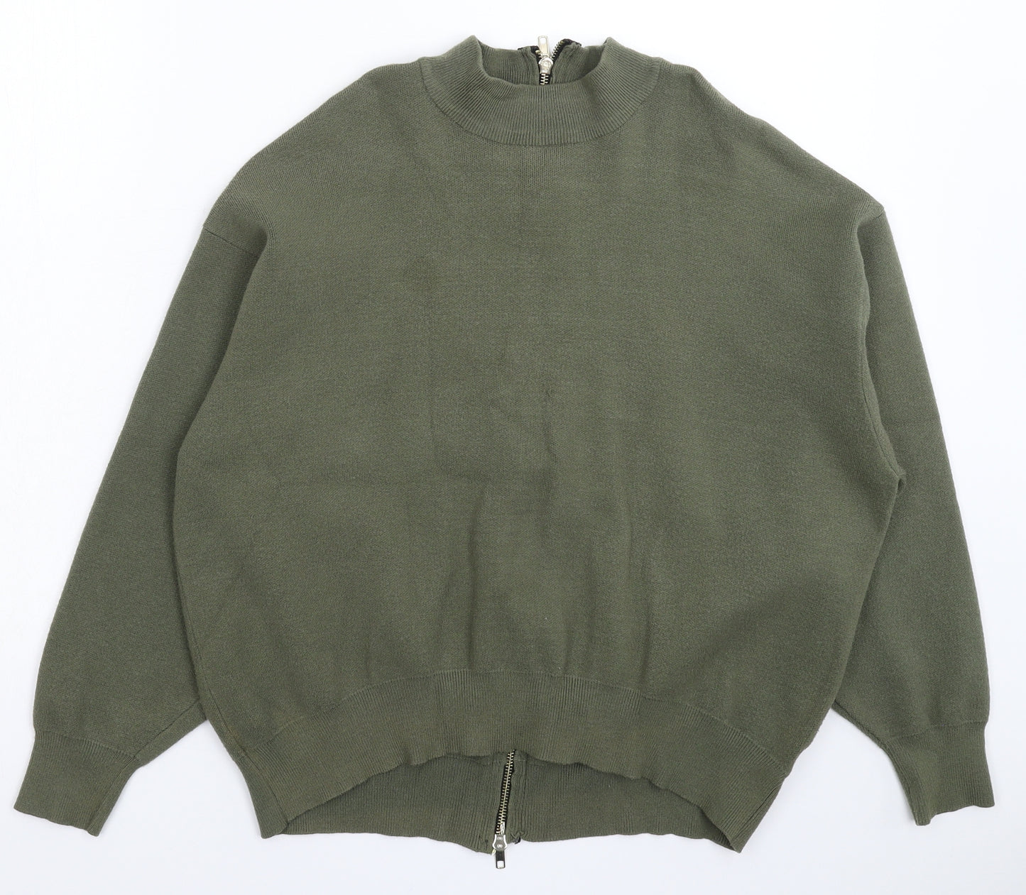 Apricot Womens Green  Knit Pullover Jumper Size 14