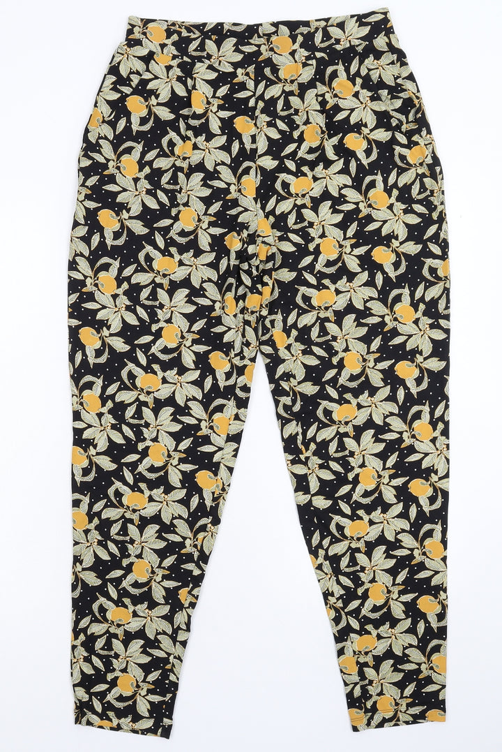 Marks and Spencer Womens Black   Trousers  Size 10 L26 in