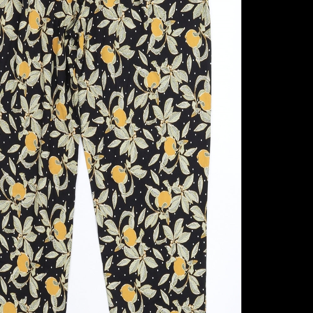 Marks and Spencer Womens Black   Trousers  Size 10 L26 in