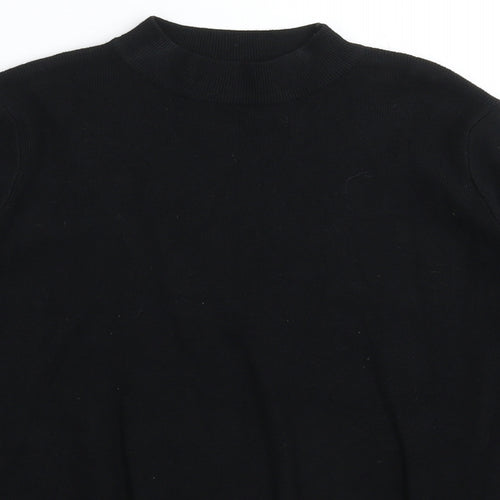 Laetitia Mem Womens Black  Knit Pullover Jumper Size M