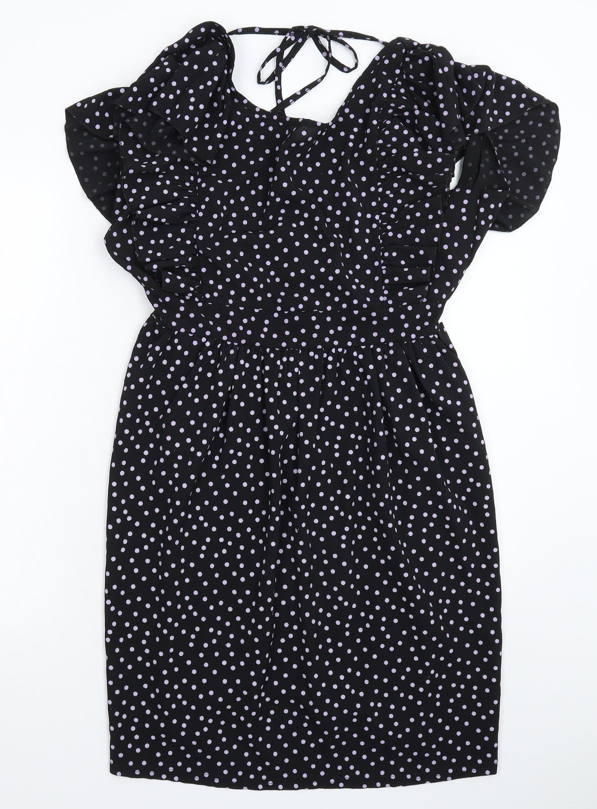 Boohoo Womens Black   Bodycon  Size 14