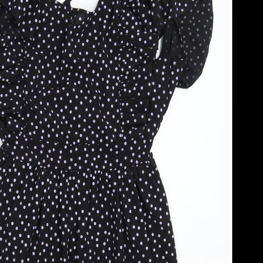 Boohoo Womens Black   Bodycon  Size 14
