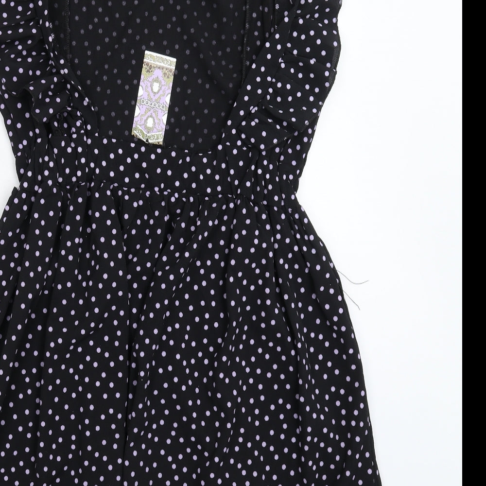 Boohoo Womens Black   Bodycon  Size 14
