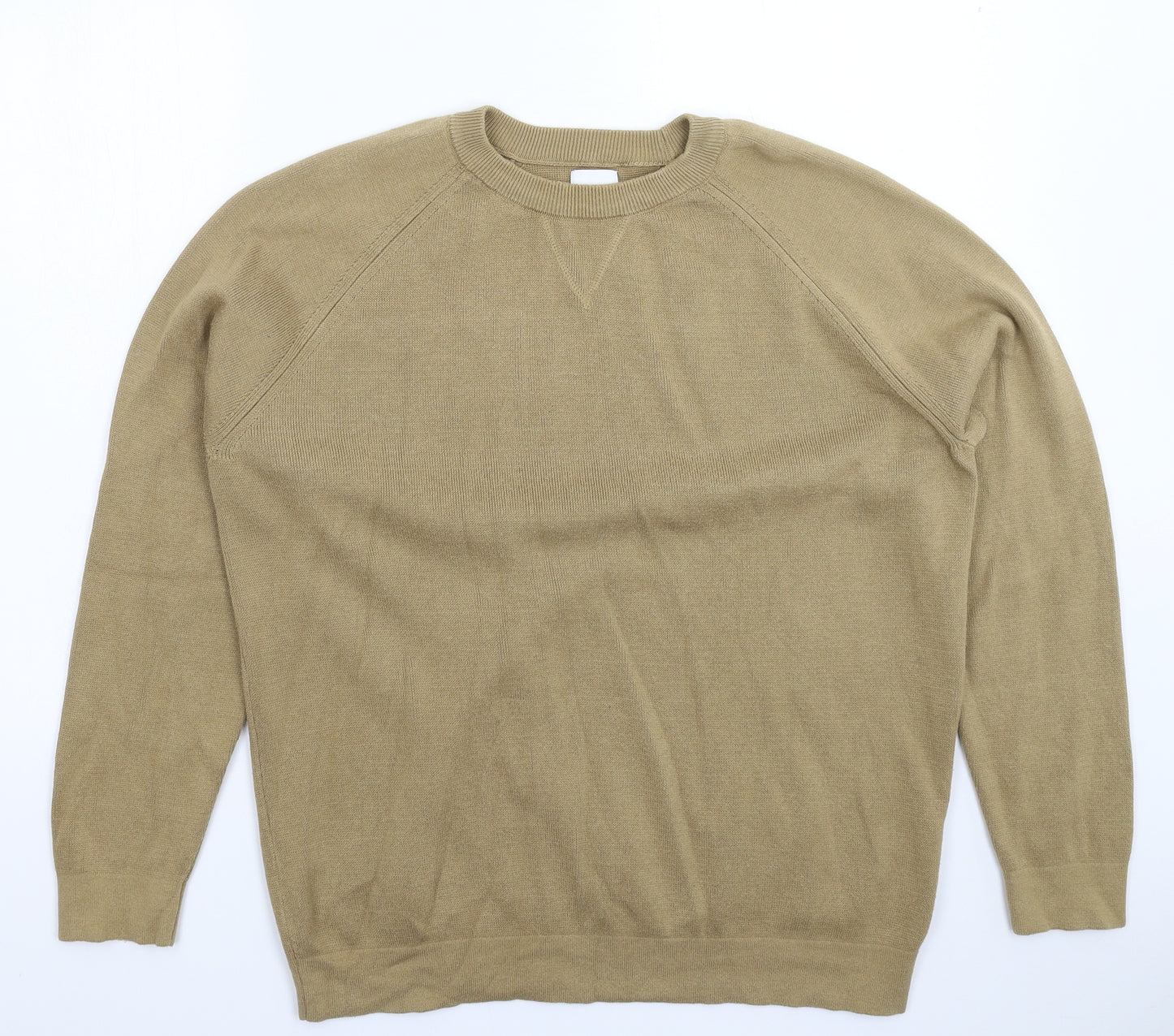 Zara Mens Grey  Knit Pullover Jumper Size M